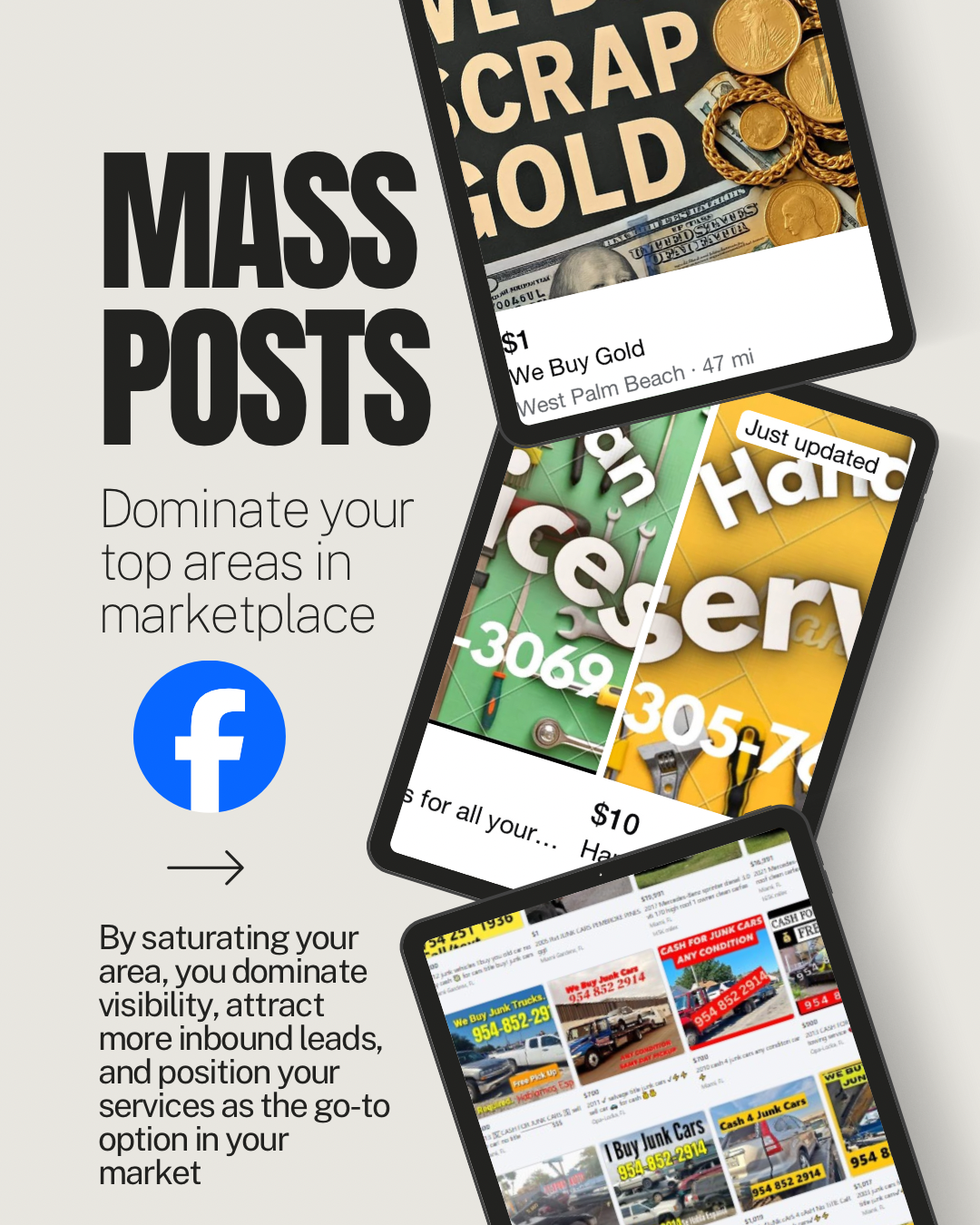 Facebook Marketplace Mass Posting